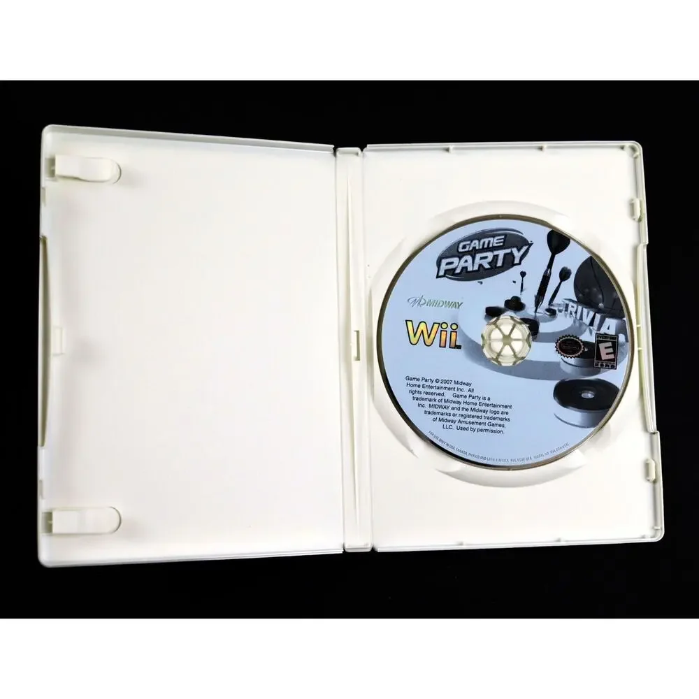 Game‎ Party - Nintendo Wii W/Case No Manual